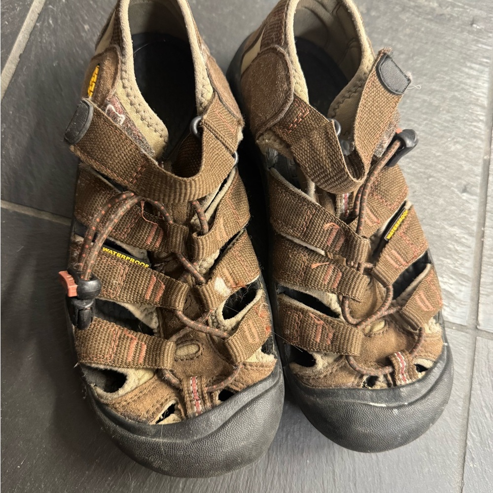 Keen Brown Kids Adventure Sandals